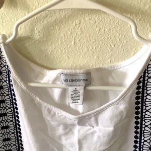Liz Claiborne White Small blouse